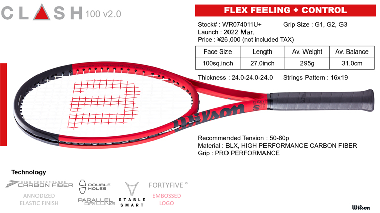 最大49%OFFクーポン ファーストポート特別価格Wilson CLASH 100 V2.0